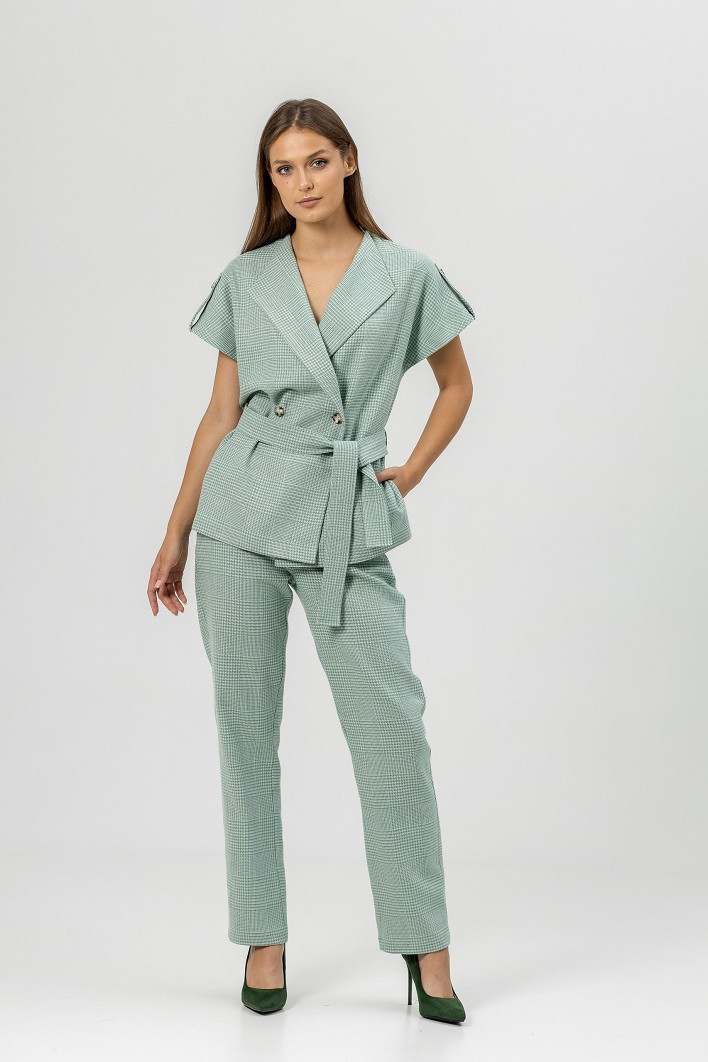 Костюм ATELERO 1089 бирюзовый - фото 1